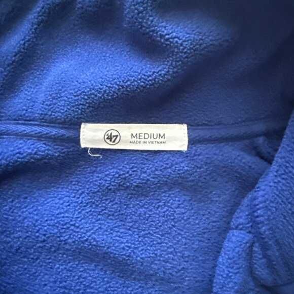 '47 Brand New York Giants NFL Ladies Vail Fleece Pullover Jacket Sweatshirt Sz M - Picture 5 of 16